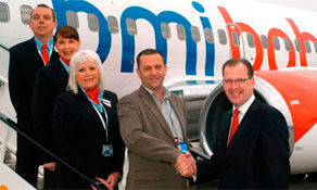 bmibaby is new at London Stansted with Belfast City route