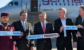 germanwings opens new Berlin route to Maastricht to avoid eco tax