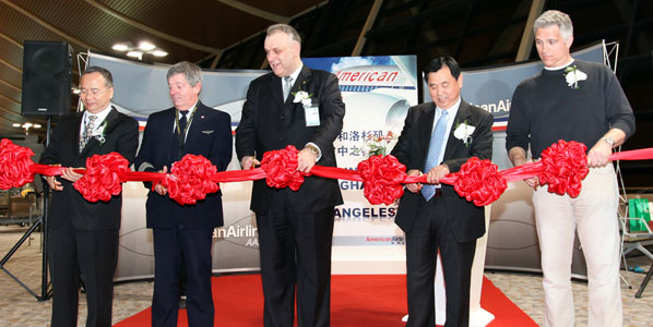 American Airlines’ expansion in Los Angeles makes the oneworld carrier a close second in terms of seat capacity at the California airport after competitor United. The last week’s high-profile route to Shanghai Pudong receives feed from the nine domestic routes launched by American Eagle the same day.