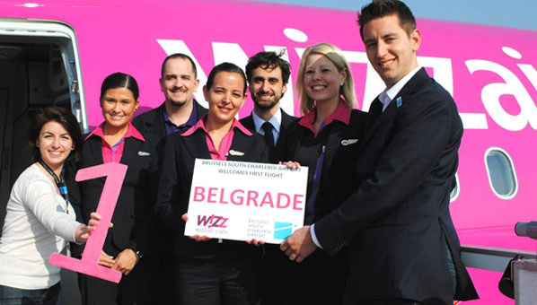 Brussels Charleroi was one of this week’s beneficiaries as Wizz Air opened its base at Belgrade. It is one of the low-cost airline’s three routes from the Serbian capital not to face direct or indirect competition, although Jat Airways serves Brussels Airport via Amsterdam.