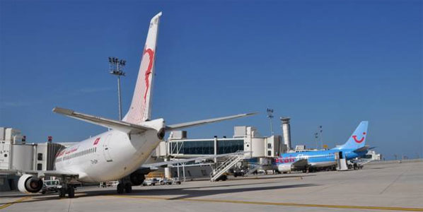 Tunisair operates scheduled/charter flights sometimes on behalf of European tour operators such as TUI (Germany), who are also represented at Enfidha by Jetairfly (Belgium) and Thomson (UK).