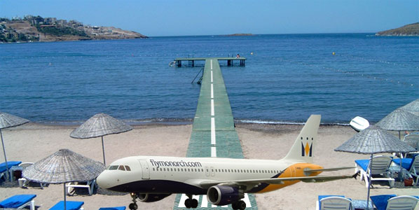 Yalikavak Beach – ‘the St Tropez of Bodrum’ – Monarch started operating there from London Gatwick and Birmingham this week after its first scheduled services landed in Turkey in 2010. ‘Sunny’ destinations dominate Monarch’s schedules, as a result traffic is over three times higher than during winter.