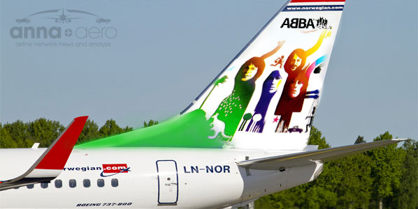 Now that the Swedish market is so significant, we did ask Norwegian why its fleet does not have a tailfin in honour of Abba and the simple reason is that you have to be dead; mere fame and commercial success is not enough. (Abba Gold, the compilation album, has sold 28 million copies, Norwegian flew 13 million passengers last year.)