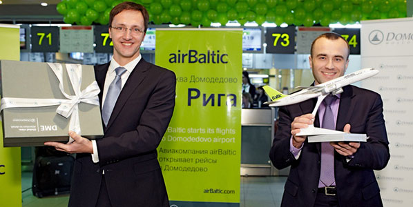 airBaltic began serving Moscow Domodedovo in December last year, complementing its flights to Sheremetyevo. Because of the size of Moscow, the three airports serving the city have somewhat different catchment areas.