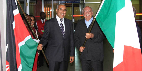 Kenya Airways’ most recent European route was its flights to Rome Fiumicino that launched last December. The airline has around 45% of the international market out of Kenya and ambitious plans to serve every capital city in Africa by 2013.