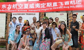 China Eastern launches new route from Shanghai to Honolulu