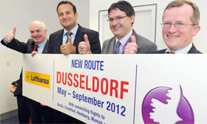 Knock gets weekly Düsseldorf service next summer; Ireland - Germany market trebled between 2002 and 2008