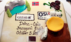 Qatar Airways launches new route to Oslo in Norway