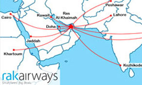 RAK Airways adds two new routes to Kuwait and Peshawar