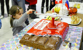 All routes lead to Rome?; Swiss chocolate bar cake impresses; Christchurch sports ambassadors promote to India, Japan