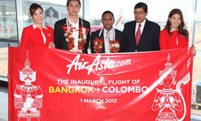 Thai AirAsia launches new route to Colombo in Sri Lanka from Bangkok