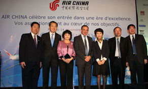 Air China relaunches its Shanghai to Paris CDG service