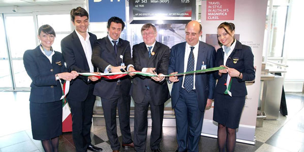Air One, Alitalia’s low-cost airline, flies to London and Munich from Milan