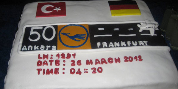 Cake 10: Lufthansa’s Ankara to Frankfurt