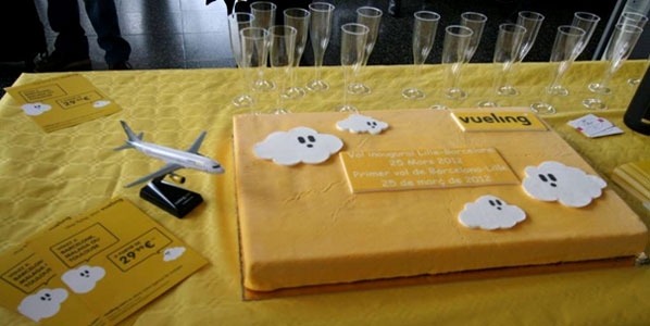 Cake 19: Vueling’s Lille to Barcelona