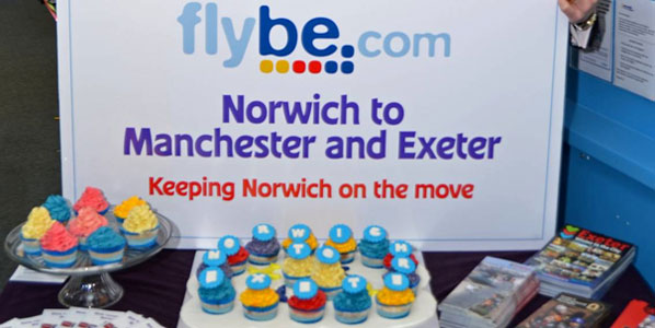 Flybe’s Norwich to Exeter