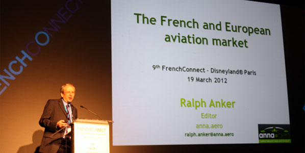 anna.aero's Editor Ralph Anker delivered the first keynote speech: "Setting the scene: The French and European Aviation Market".