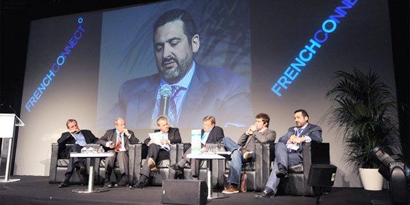 Vueling CEO Alex Cruz participated in a panel session titled ‘The battle for the Low Cost in regional airports & the growing appeal of the French domestic routes’. (Photographed by: Martial Simon, Cap Photo.)