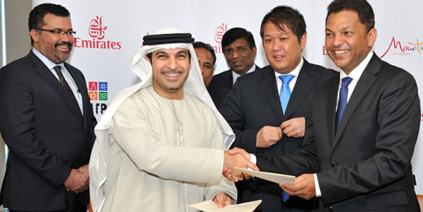 Mauritius Ministry of Tourism decides to sign a major strategic partnership with Emirates