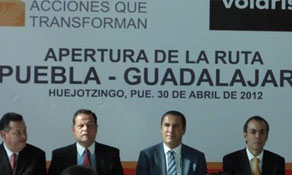 Volaris starts flying from Puebla to Guadalajara