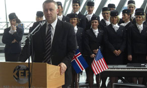 anna.aero attends both launch ceremonies for Icelandair’s new service to Denver
