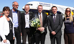 Trondheim attracts five new airlines in last two years; international traffic up 19% in 2012