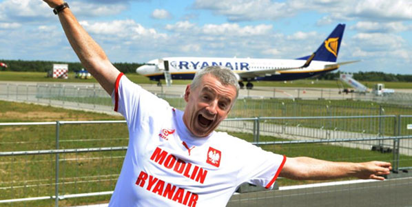 CEO Michael O’Leary can celebrate leading Poland’s biggest international airline with more than a quarter of all international seat capacity.