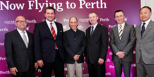 Qatar Airways now flies to Perth in Australia from its Doha hub