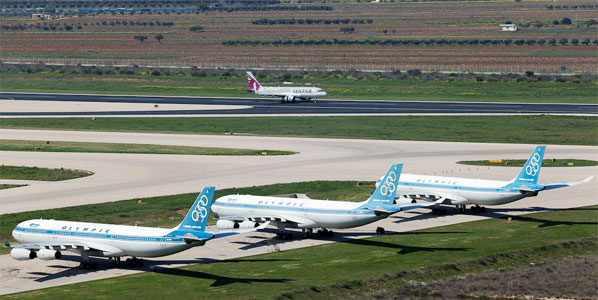 July also saw the sale of Olympic’s A340 fleet, once the glory of its long haul route network, but parked and decaying at Athens Airport since 2009.