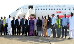 Africa's Gambia gets its own national airline as Gambia Bird launches A319 flights with help from Germania