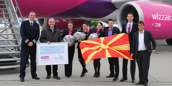 Wizz Air launches Macedonian base in Skopje