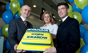 Ryanair launches 20 new routes, mostly to Eastern Europe