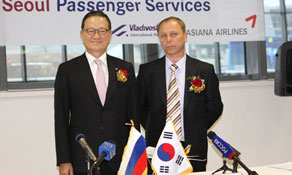Asiana Airlines launches new routes to Russia and Japan from South Korea