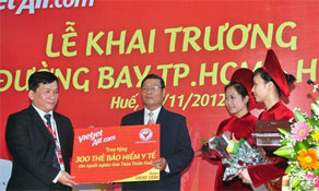 VietJet Air starts flying domestically from Ho Chi Minh City to Huế 