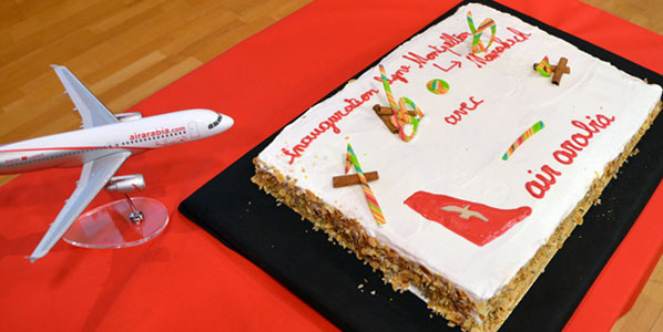 Montpellier Méditerranée Airport celebrated the arrival of Air Arabia Maroc’s fourth route between Morocco and the southern French airport.