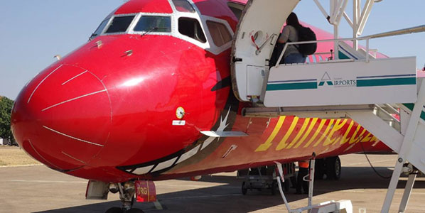 Not smiling anymore: 1time went from being South Africa’s biggest low-cost airline to be the smallest until the operator of fuel-thirsty MD80s finally threw in the towel last week.