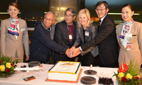 Philippine Airlines commenced thrice-weekly flights to Toronto Pearson