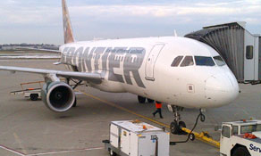 Frontier Airlines starts flying on the route from Denver to Cleveland 