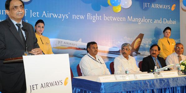 Jet Airways breaks Air India Express' monopoly on the route from Mangalore to Dubai