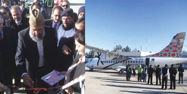 Pakistan International Airlines connects Quetta and Kandahar 