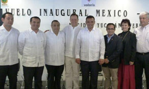 Volaris inaugurates flights from Mexico City to Mérida