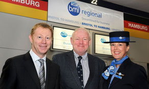 bmi regional revives the link betweent Bristol and Hamburg
