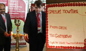 SpiceJet launches the first low-cost service from India to China