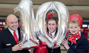 UK LCC Jet2.com celebrates 10th birthday; Manchester closing in on Leeds/Bradford as airline's #1 base