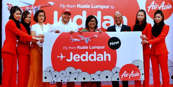 Air Asia X launches flights to Jeddah and Shanghai Pudong
