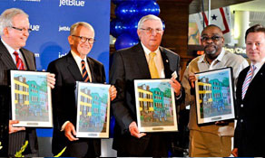 JetBlue arrives in Charleston with two domestic routes