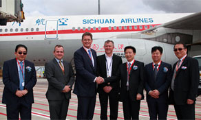 Sichuan Airlines now China's sixth biggest domestic airline; #2 carrier at Chengdu and Chongqing