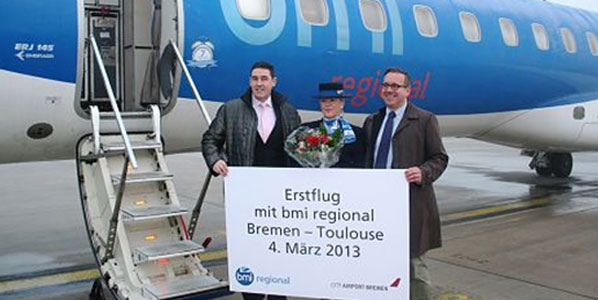 bmi regional benefits from the demise of OLT Express Germany