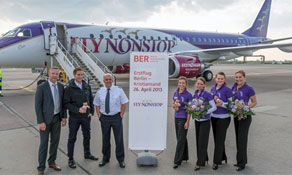 FlyNonstop starts flights from Kristiansand in Norway to seven destinations including London City and Berlin SXF