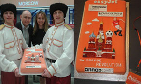 easyJet launches second route to Moscow; adds further eight routes across Europe